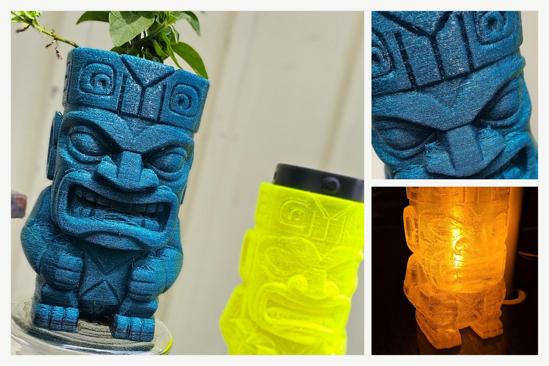 Solar Flame Tikis